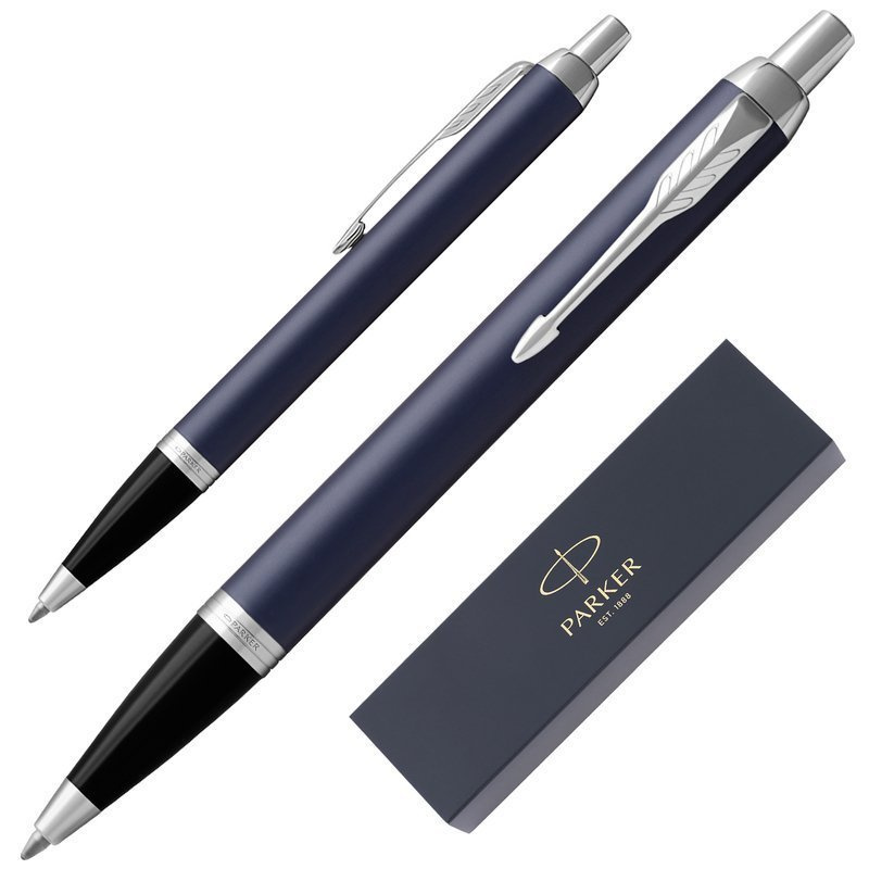 Długopis Parker IM CT matowy granat z wkładem niebieskim w pudełku