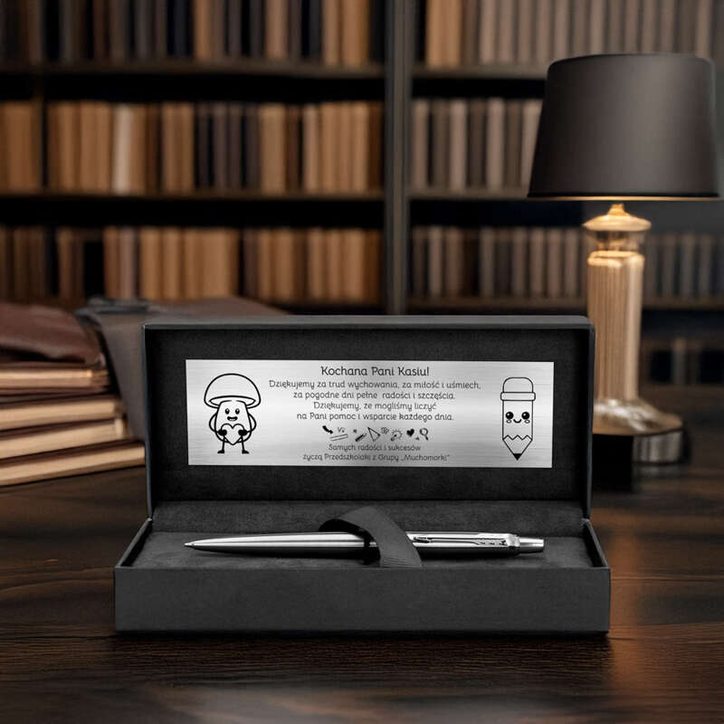 Na zakończenie roku długopis Parker Jotter CT w pudełku z grawerem