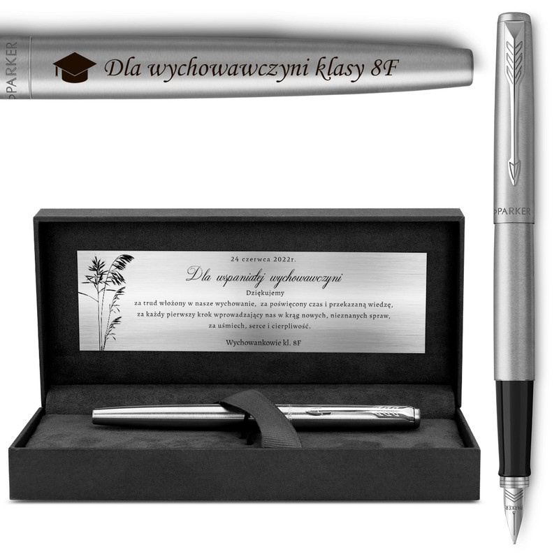 Pióro wieczne Parker Jotter CT w etui z grawerem i tabliczką