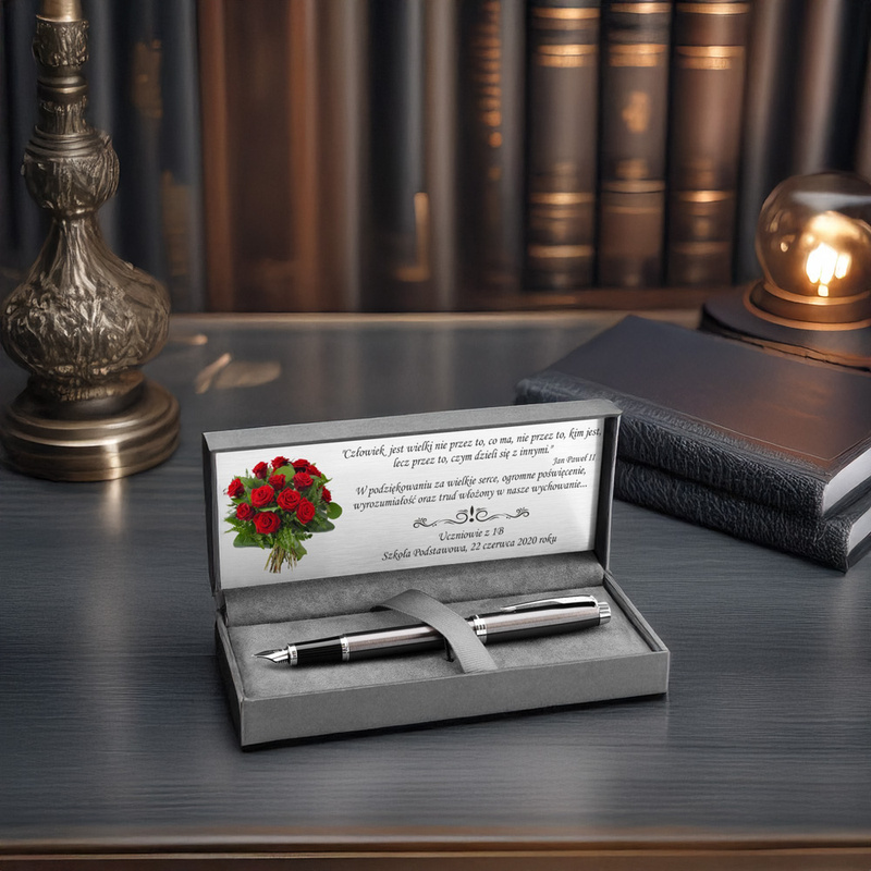 Prezent na zakończenie roku: pióro wieczne Parker IM z grawerem